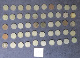 135. Lot 50 Liberty Head nickels, mixed dates