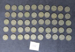 148. Lot 50 Buffalo nickels, twelve 1935, thirty-eight 1936