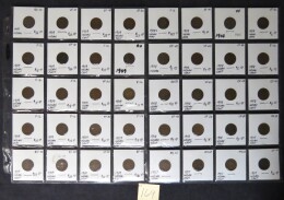 169. Lot 40 Indian Head pennies 1907-1909