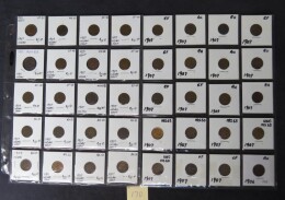 170. Lot 40 Indian Head pennies, 1906-1907