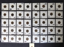 171. Lot 40 Indian Head pennies, 1905-1906