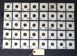 173. Lot 40 Indian Head pennies, 1902-1903
