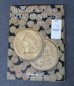 179. Book Flying Eagle and Indian Head cents, 1857-1909, complete book