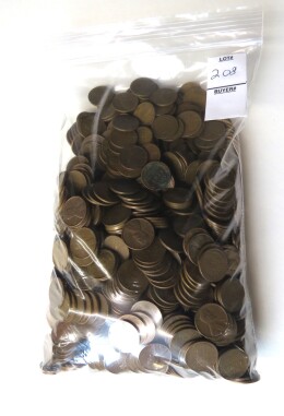 208. Large lot wheat pennies mixed dates