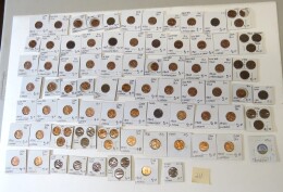 211. Lot 91 Memorial back Lincoln pennies in marked envelopes