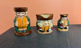100. Three (3) Royal Doulton Tobys - The Squire - Honest Measure - Best Not Too Good