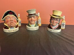 81. Three (3) Royal Doulton Liquor Containers - Pickwick Specially Commissioned
