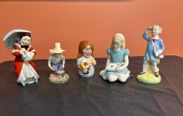 88. Five (5) Misc Royal Doulton Figurines